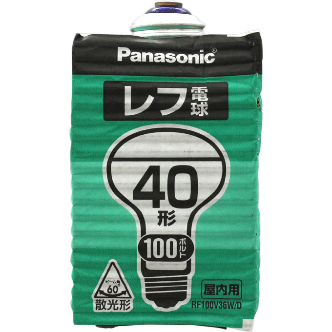 レフ電球（屋内）40形 ホワイト ＲＦ１００Ｖ３６ＷＤ パナソニック