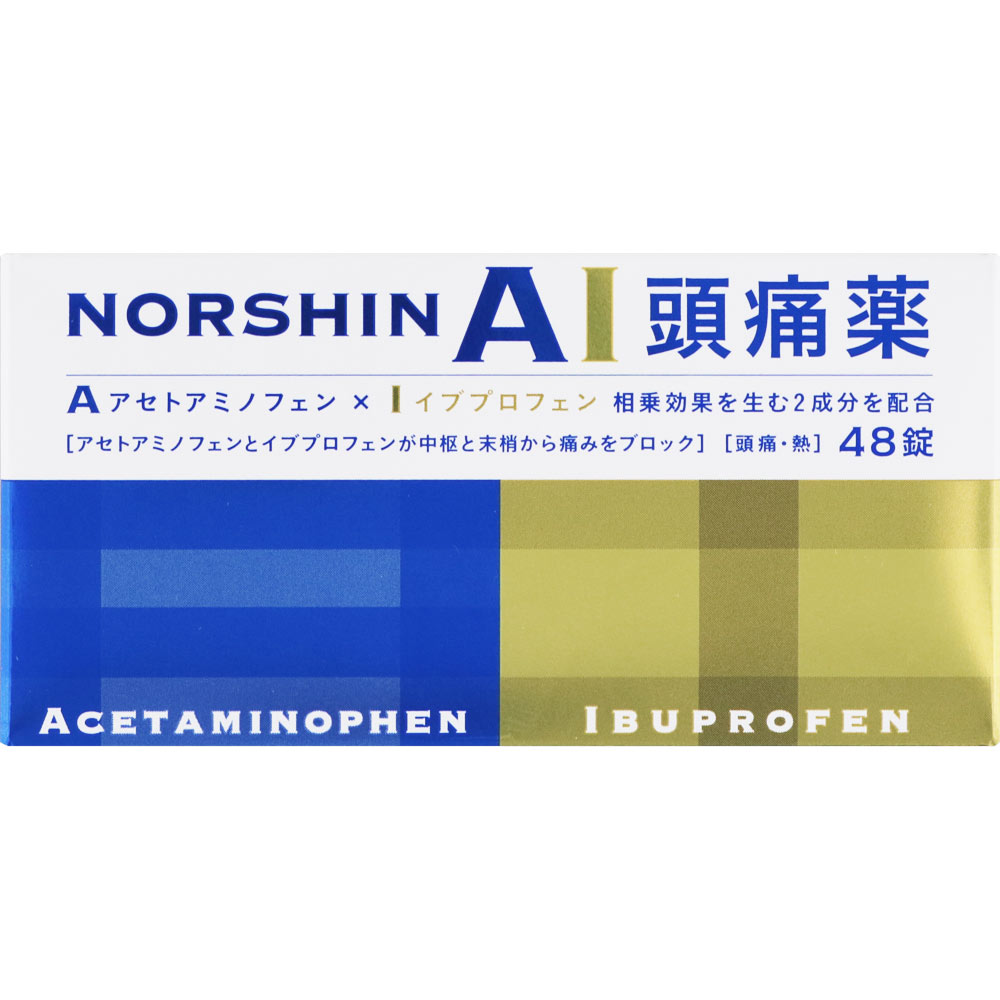 ノーシンアイ頭痛薬 ４８錠 アラクス 【指定第2類医薬品】