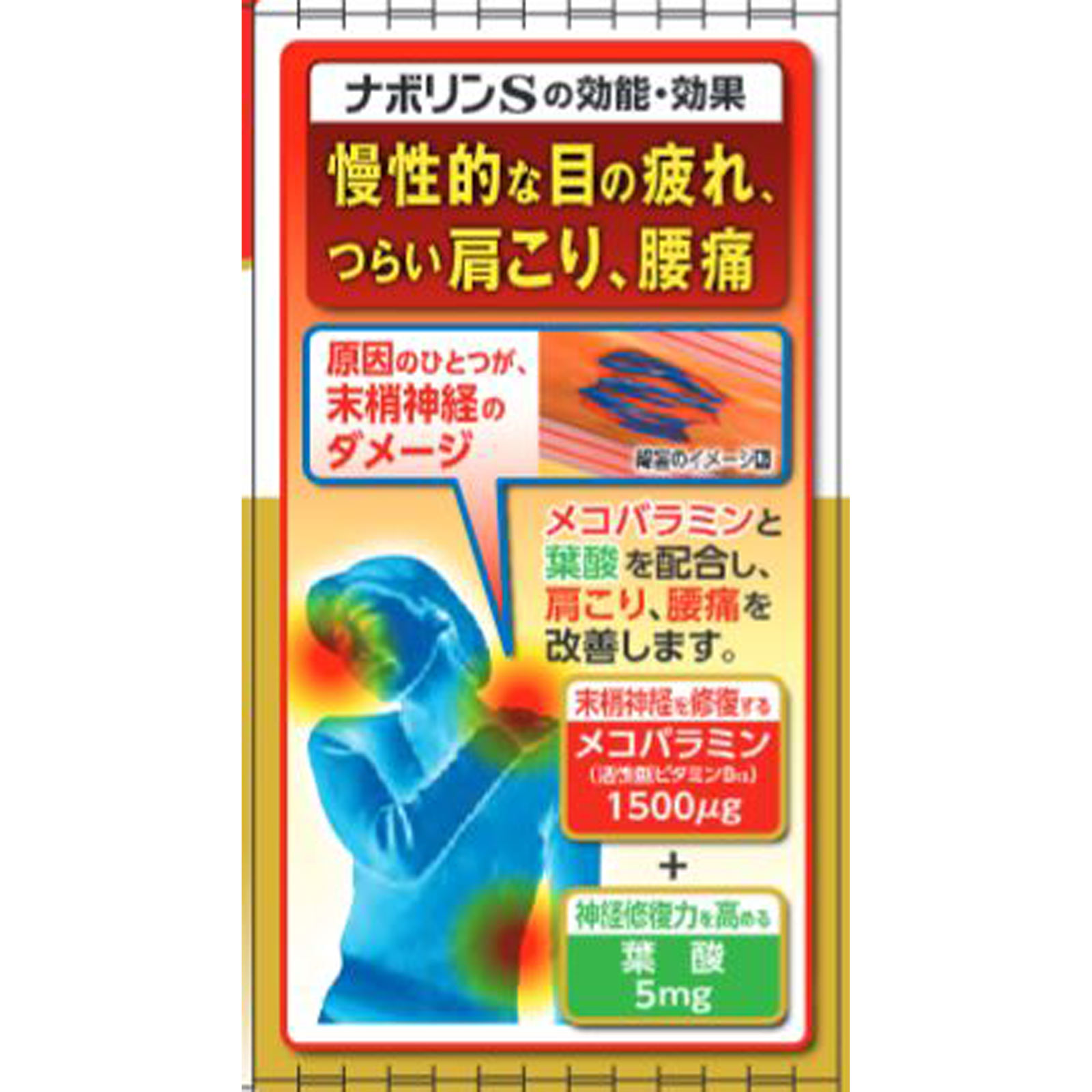 ナボリンS ４０錠 エーザイ 【第3類医薬品】