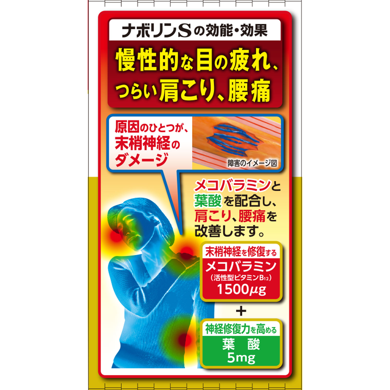 ナボリンS ４０錠 エーザイ 【第3類医薬品】