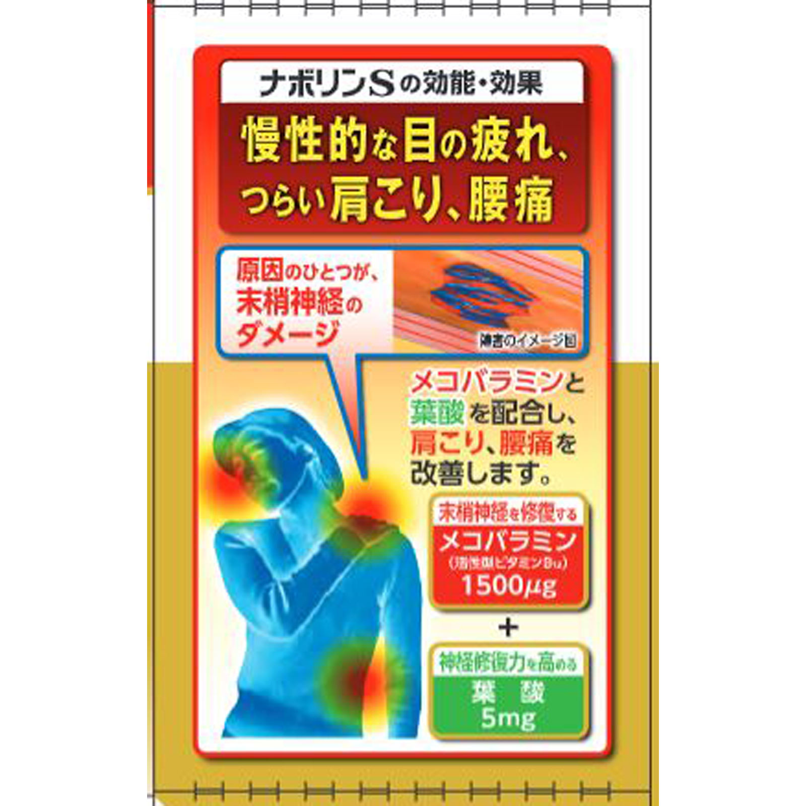 ナボリンS １８０錠 エーザイ 【第3類医薬品】