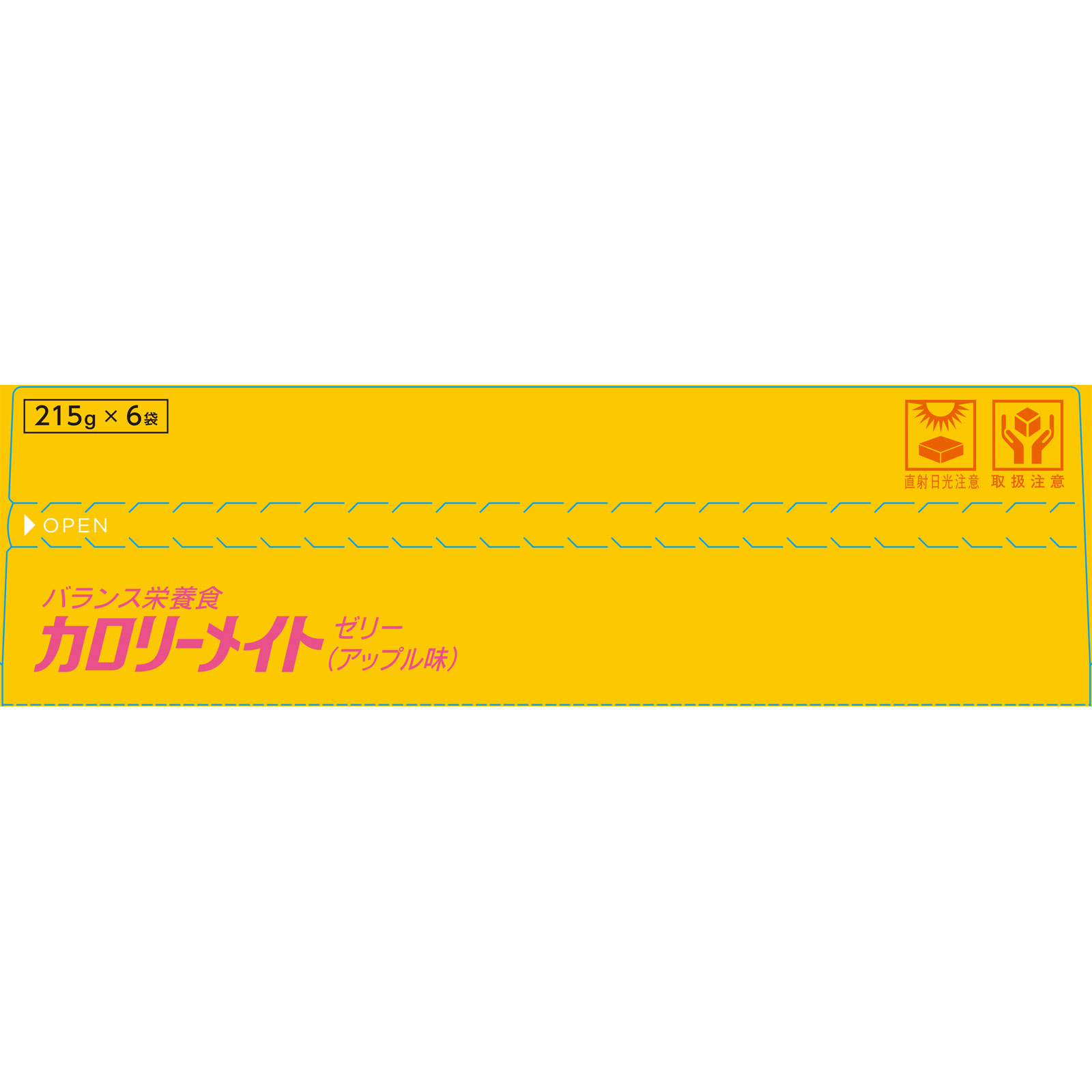 カロリーメイト ゼリー アップル味 ２１５ｇ×６ 大塚製薬