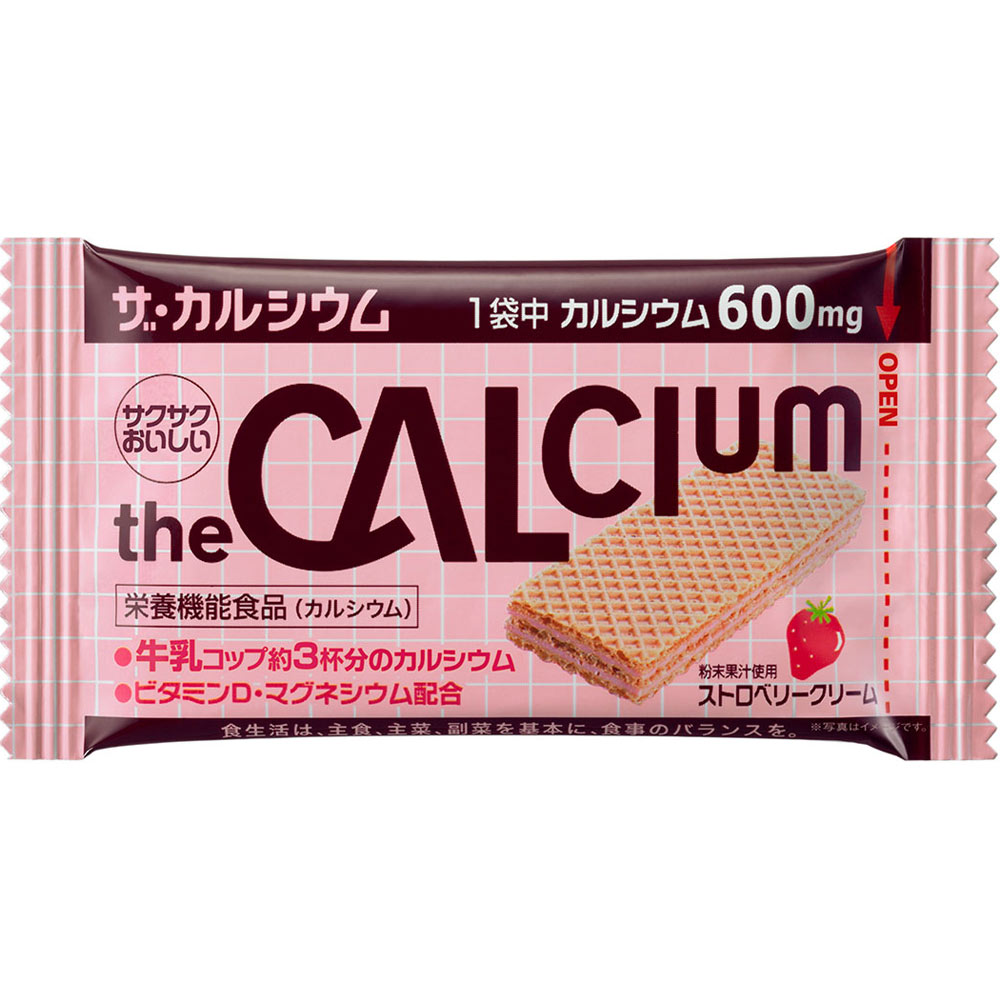 ザ・カルシウム ストロベリークリーム ５枚 大塚製薬