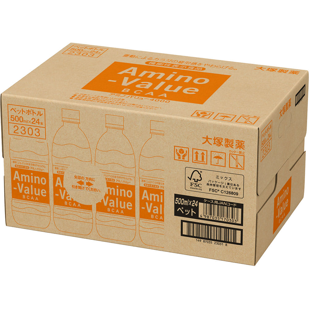 大塚製薬 アミノバリュー 4000 500ml×24 ５００ｍｌ×２４ 大塚製薬
