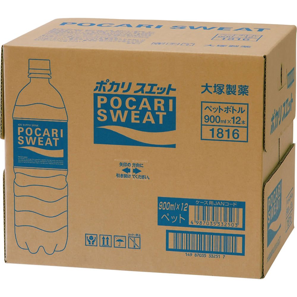 ポカリスエッ トペットボトル ケース ９００ｍｌｘ１２ 大塚製薬