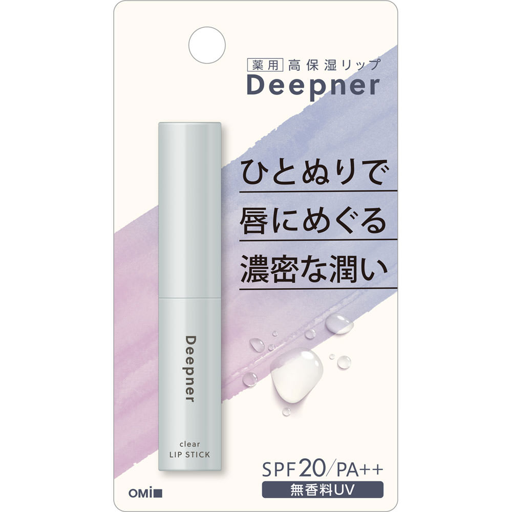 メンタームディープナーリップ無香料ＵＶ ２．３Ｇ 近江兄弟社 (医薬部外品)