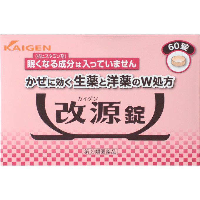 改源錠 ６０錠 カイゲン 【指定第2類医薬品】