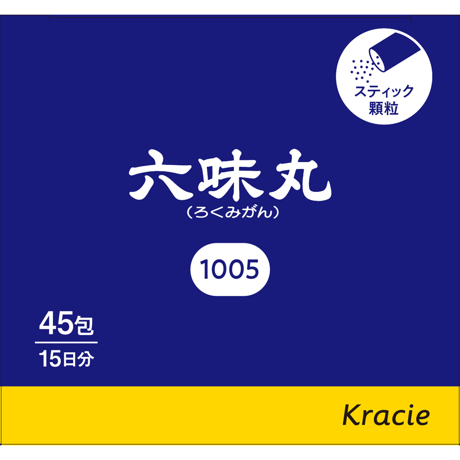 六味丸料エキス顆粒クラシエ ４５包 クラシエ薬品 【第2類医薬品】