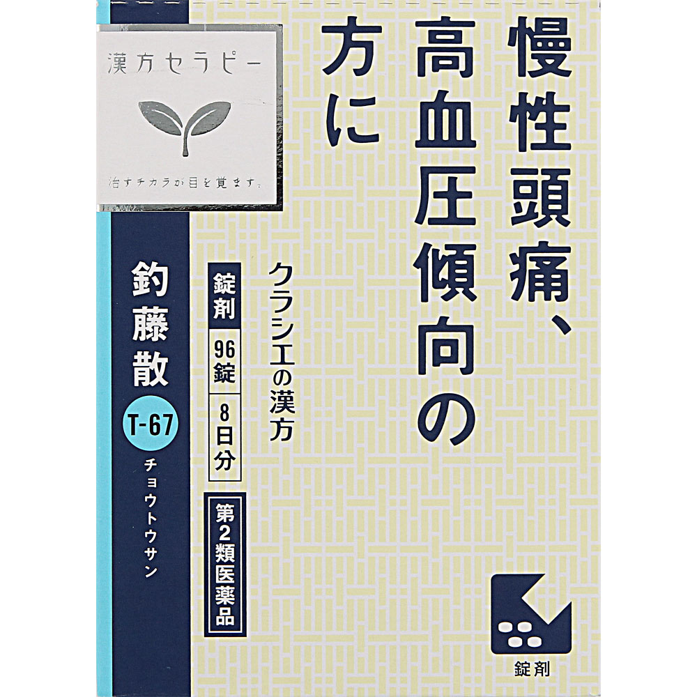 釣藤散料エキス錠Ｎ ９６錠 クラシエ薬品 【第2類医薬品】