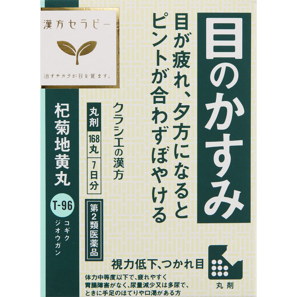 杞菊地黄丸 １６８丸 クラシエ薬品 【第2類医薬品】