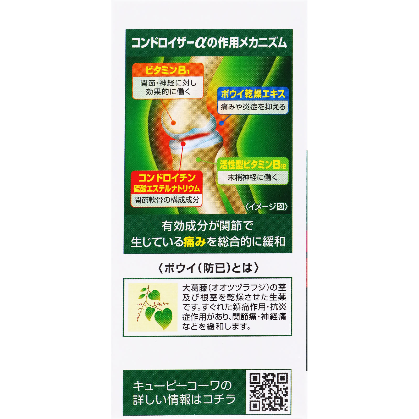 キューピーコーワ コンドロイザーα 90錠 興和 【第2類医薬品】
