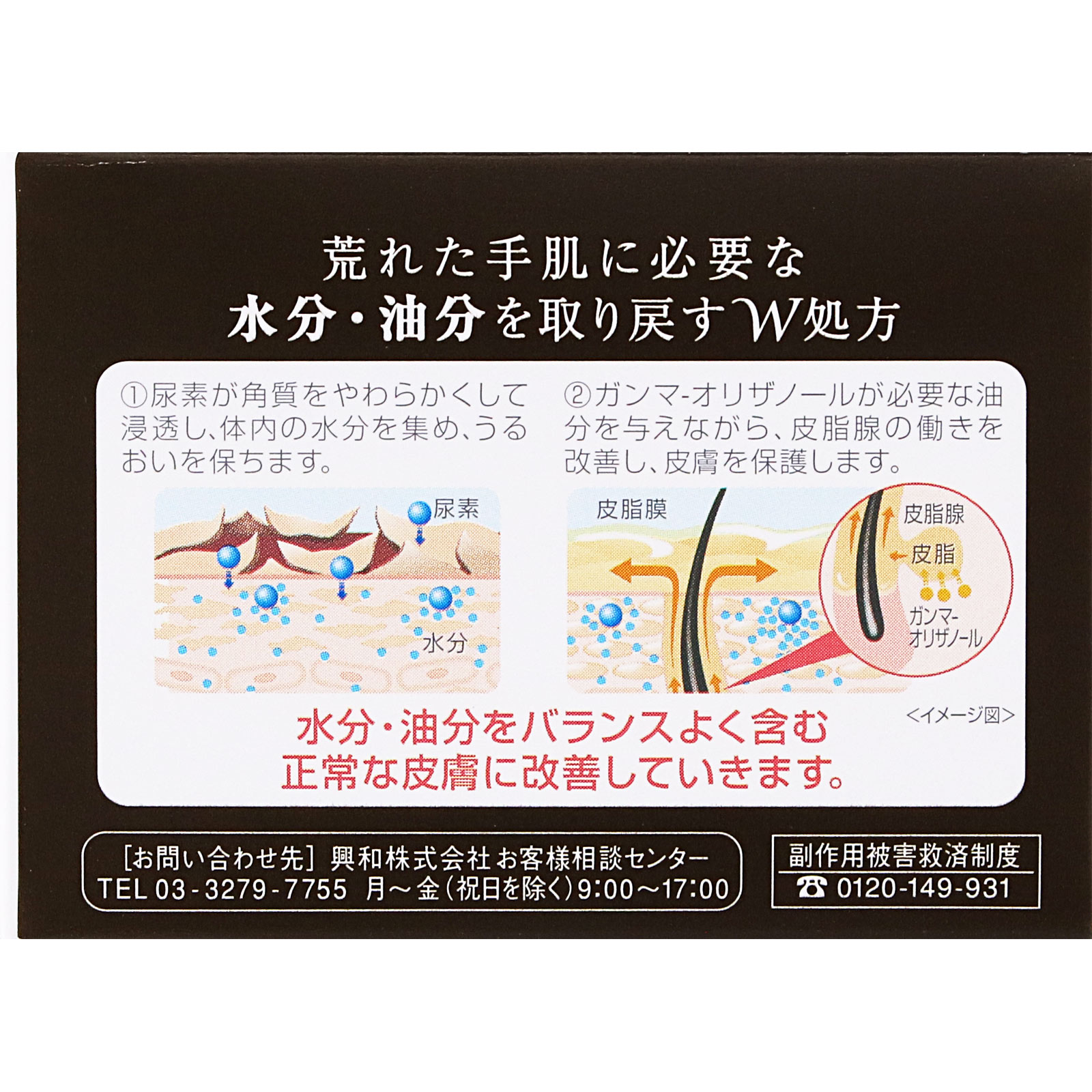 ケラチナミンコーワWクリーム 75g 興和 【第3類医薬品】
