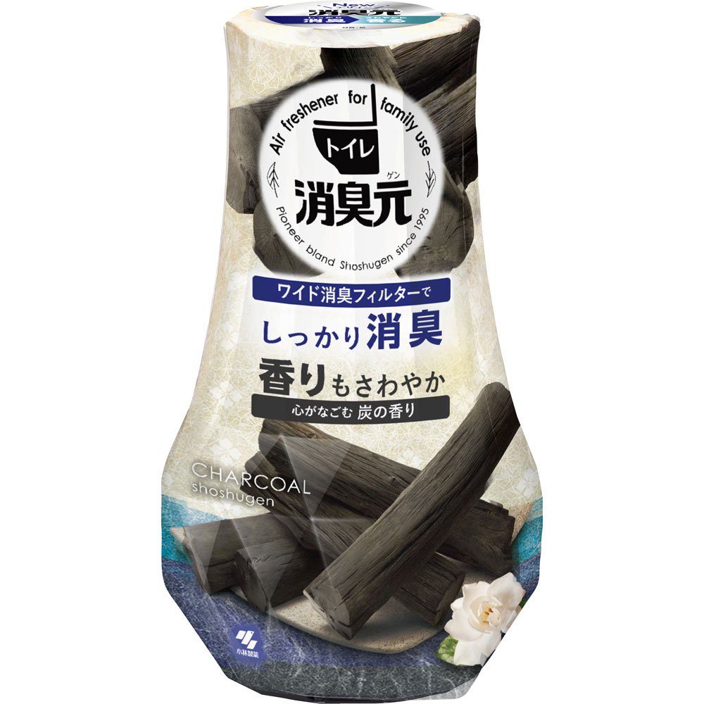 トイレの消臭元心がなごむ炭の香り ４００ｍｌ 小林製薬
