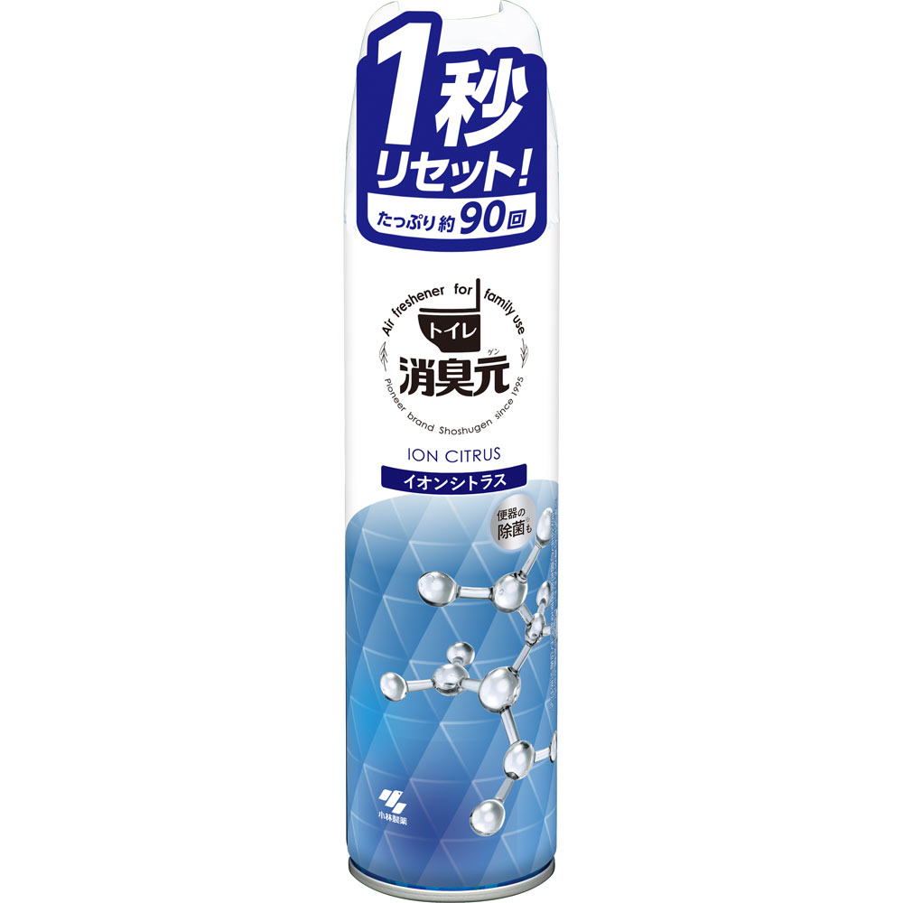 消臭元トイレ用消臭スプレー イオンシトラス ２８０ｍｌ 小林製薬