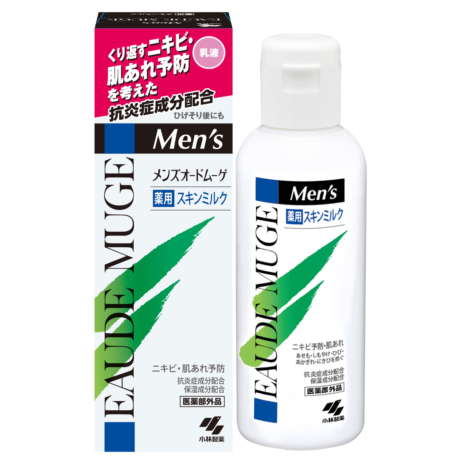 メンズオードムーゲ 薬用スキンミルク １００ｇ 小林製薬 (医薬部外品)