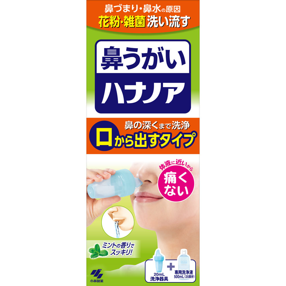 ハナノア 口から出すしっかりタイプ ミントの香り ５００ｍｌ 小林製薬