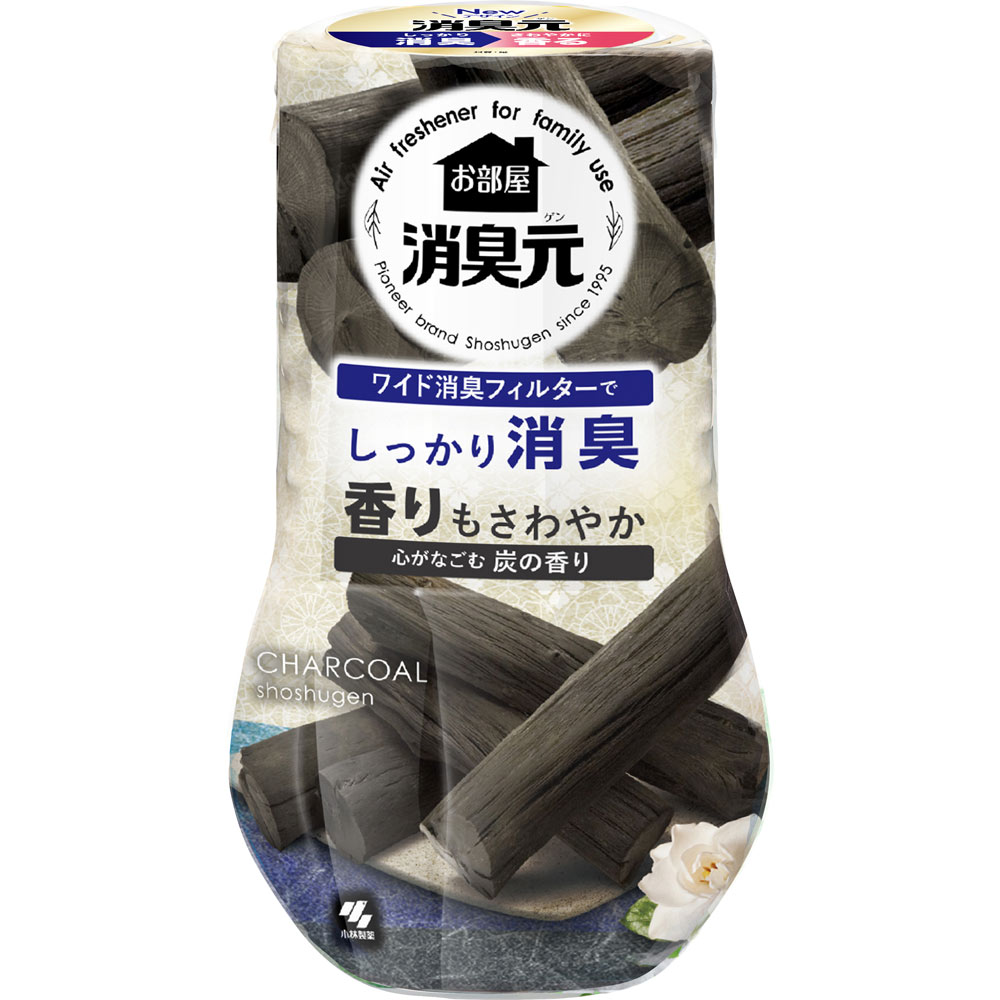 小林製薬 お部屋の消臭元 心がなごむ炭の香り ４００ｍｌ