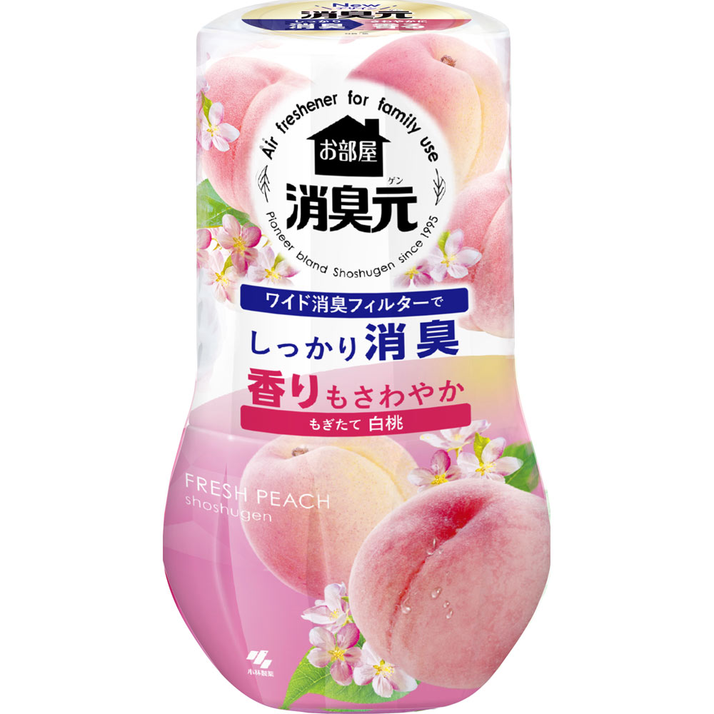 お部屋の消臭元もぎたて白桃 ４００ｍｌ 小林製薬