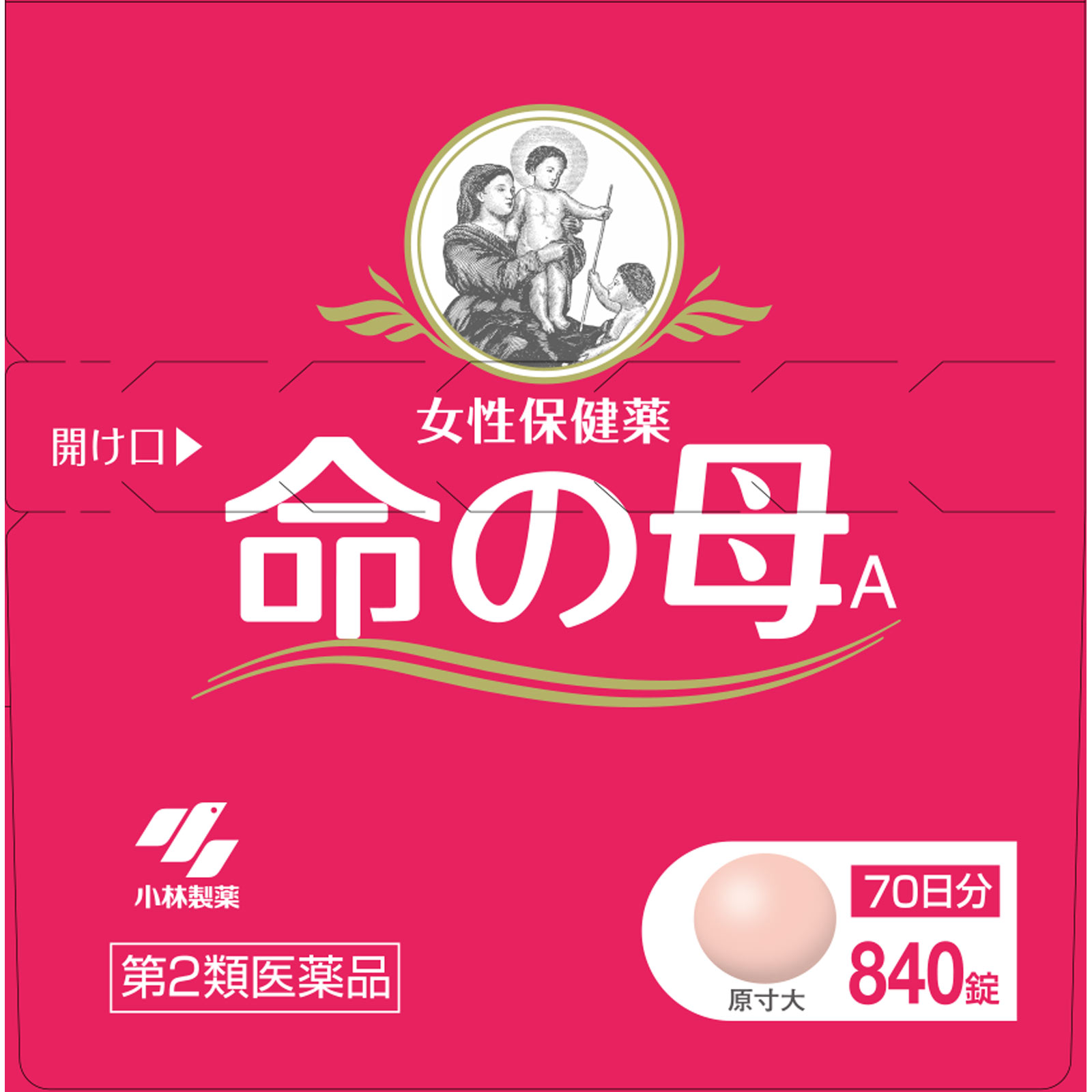 小林製薬 女性保健薬 命の母Ａ ８４０錠 【第2類医薬品】