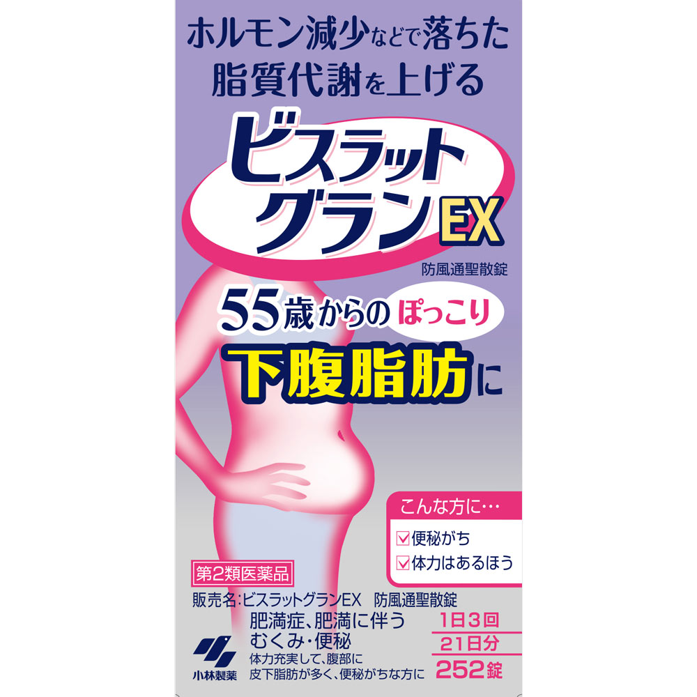 ビスラットグランＥＸ 防風通聖散錠 ２５２錠 小林製薬 【第2類医薬品】