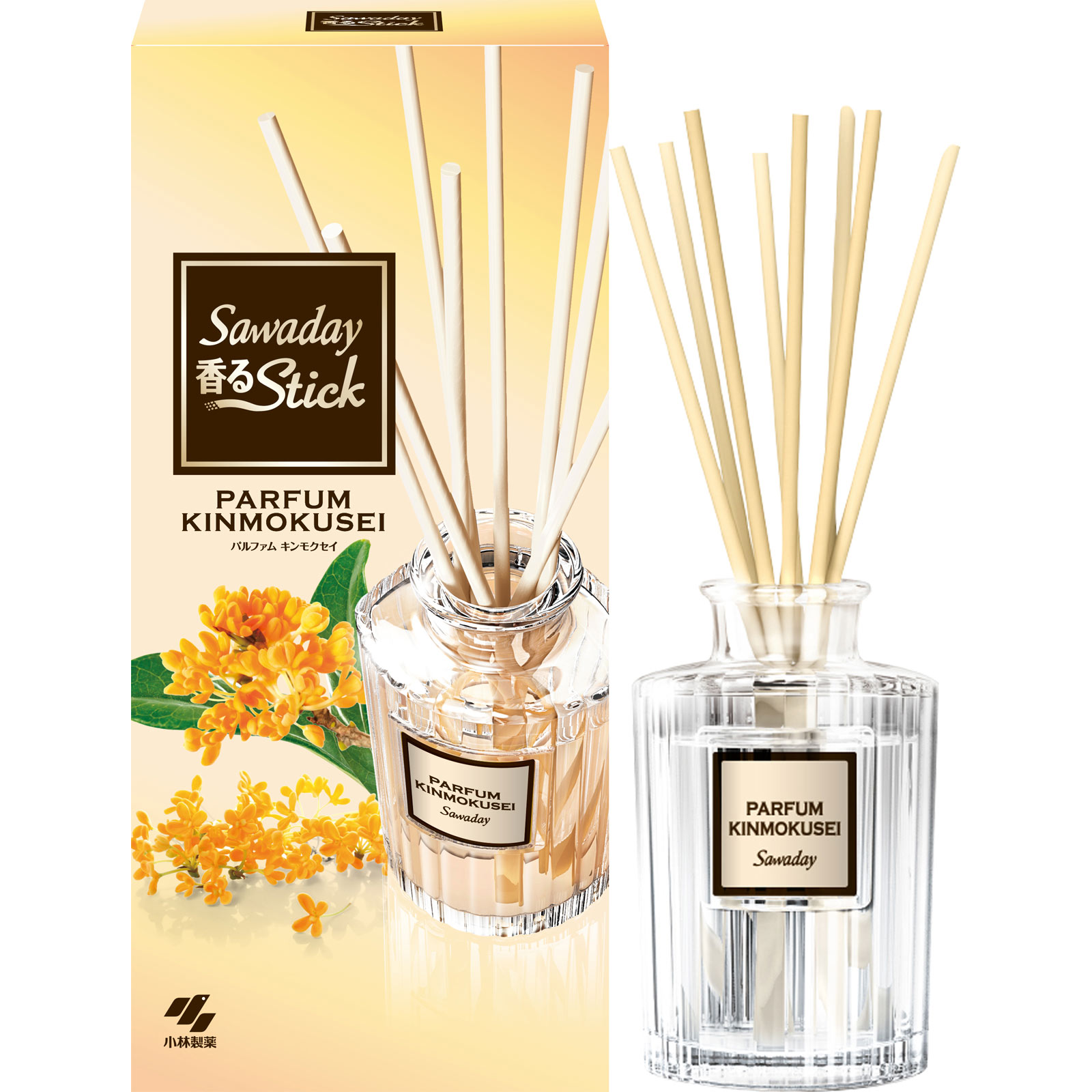 Ｓａｗａｄａｙ香るＳｔｉｃｋ本体パルファムキンモクセイ ７０ｍｌ 小林製薬