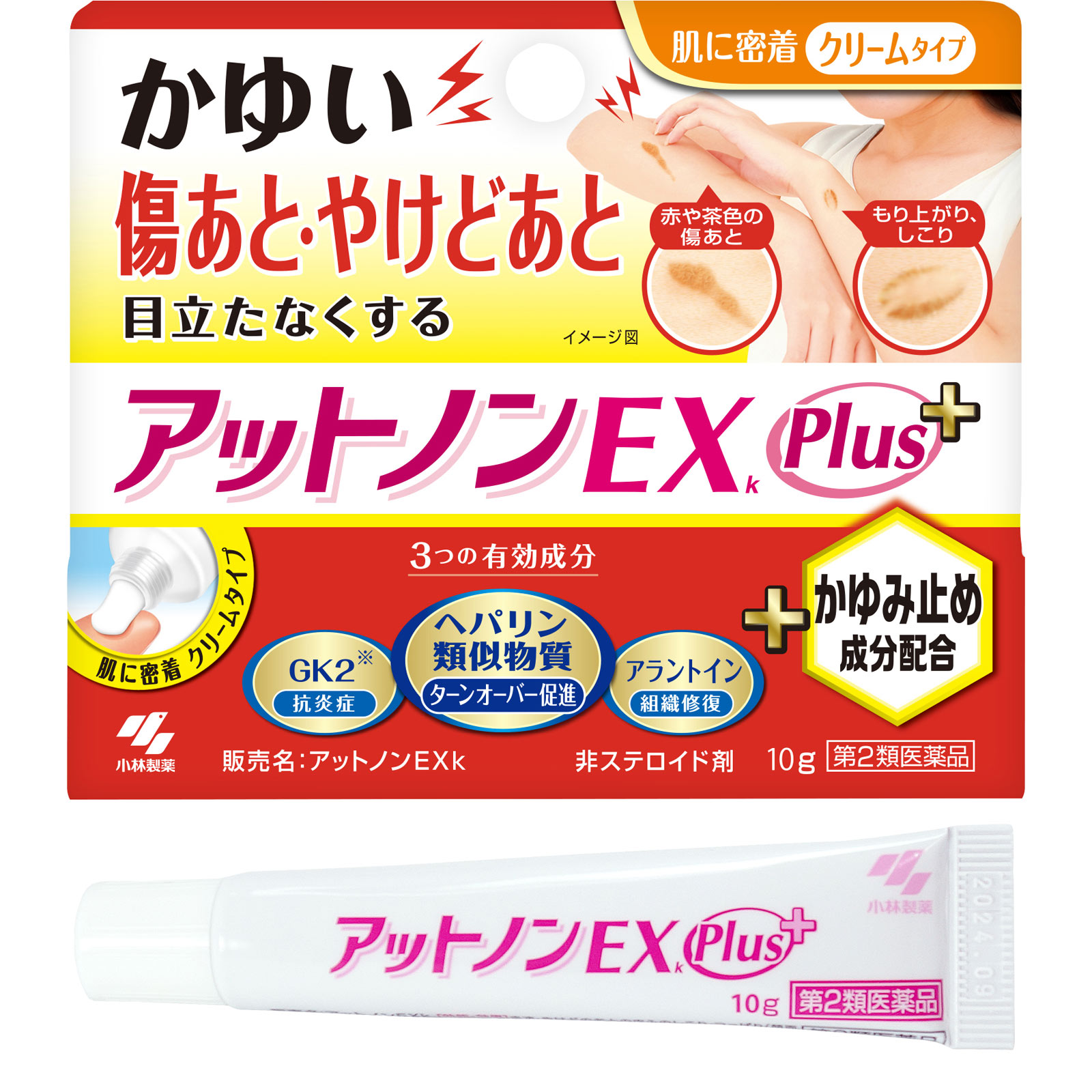 アットノンEX かゆみ止めプラス １０ｇ 小林製薬 【第2類医薬品】