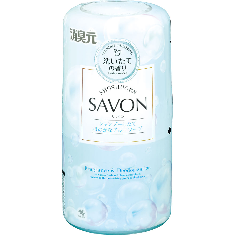 消臭元ＳＡＶＯＮ シャンプーしたてほのかなブルーソープ ４００ｍｌ 小林製薬