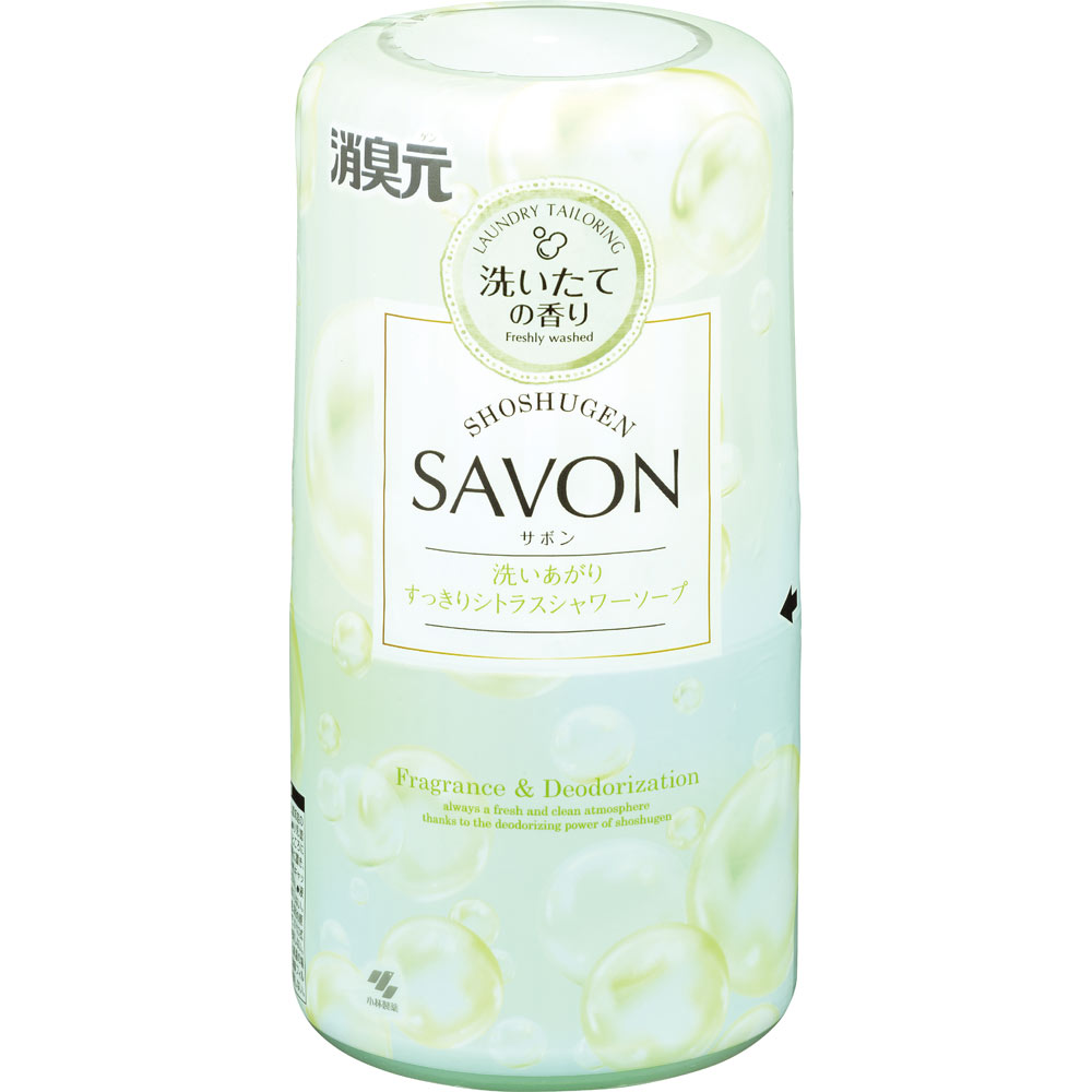 消臭元ＳＡＶＯＮ 洗いあがりすっきりシトラスシャワーソープ ４００ｍｌ 小林製薬