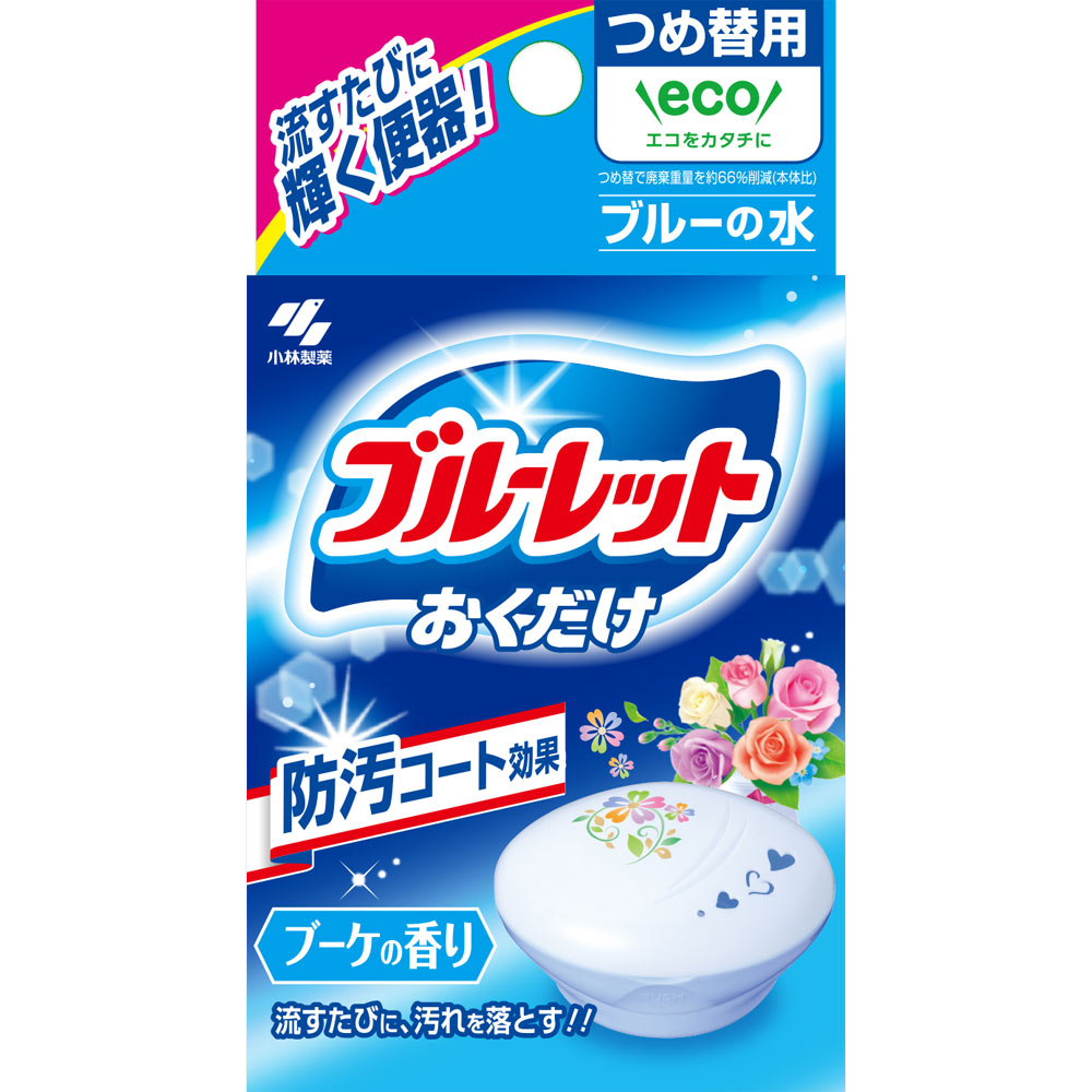 ブルーレットおくだけつめ替 ブーケの香り ２５ｇ 小林製薬