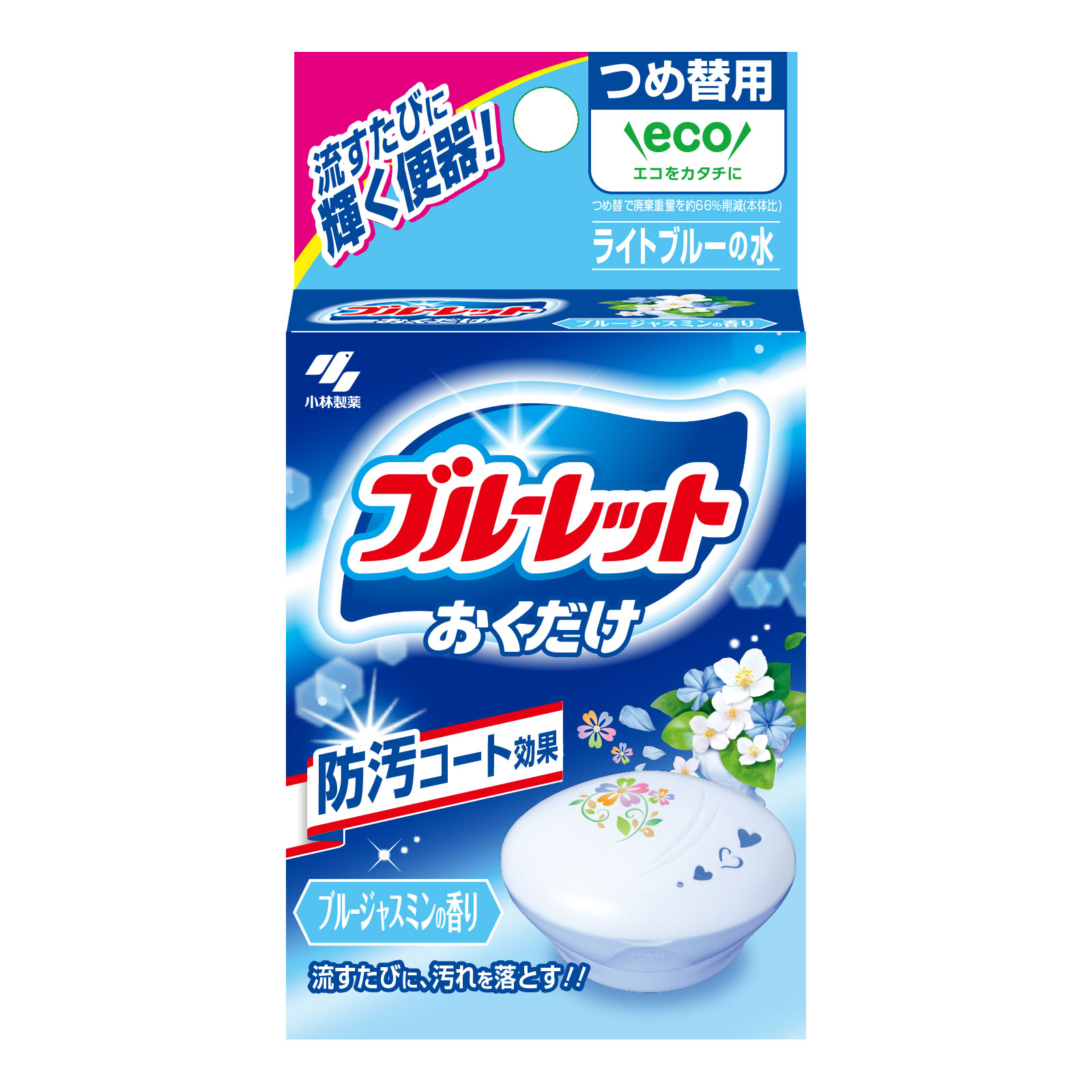 ブルーレットおくだけつめ替 ブルージャスミンの香り ２５ｇ 小林製薬