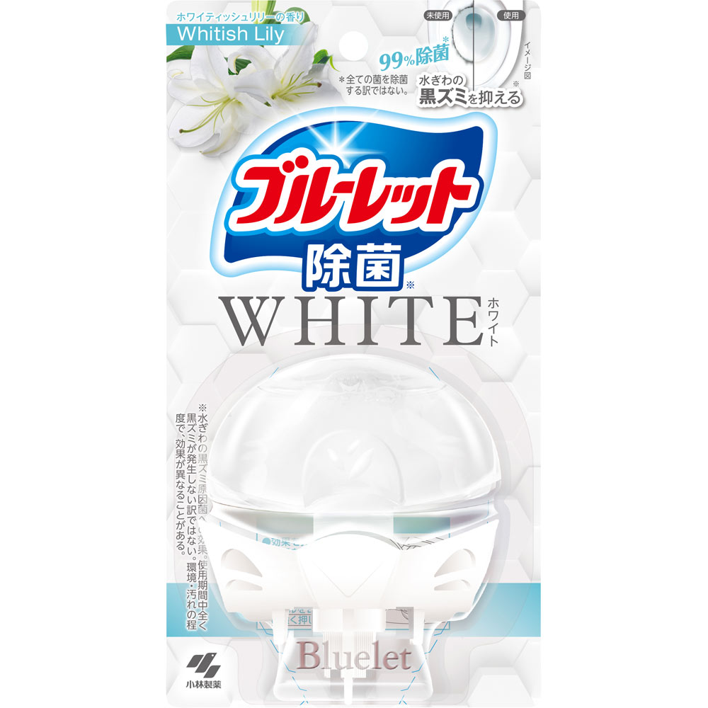 液体ブルーレットおくだけ除菌ホワイト ホワイティッシュリリー ７０ｍｌ 小林製薬