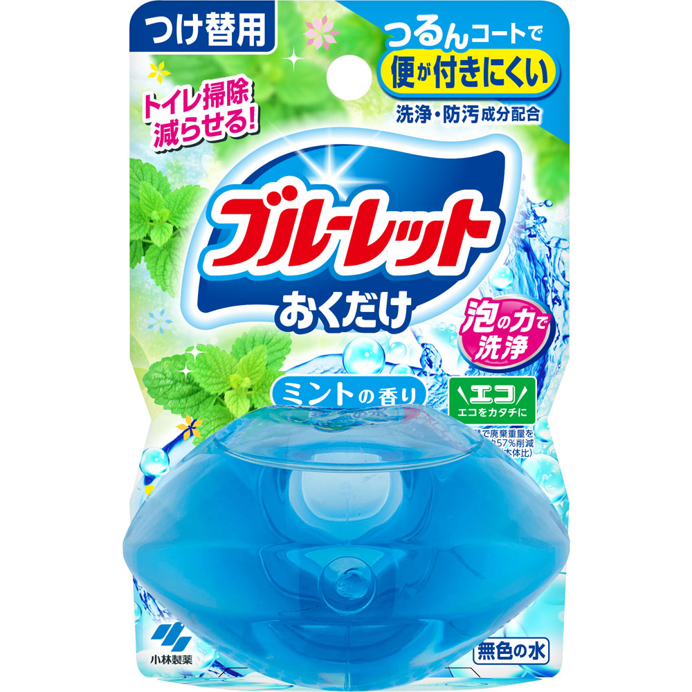 液体ブルーレットおくだけ つけ替用 ミントの香り ７０ｍｌ 小林製薬