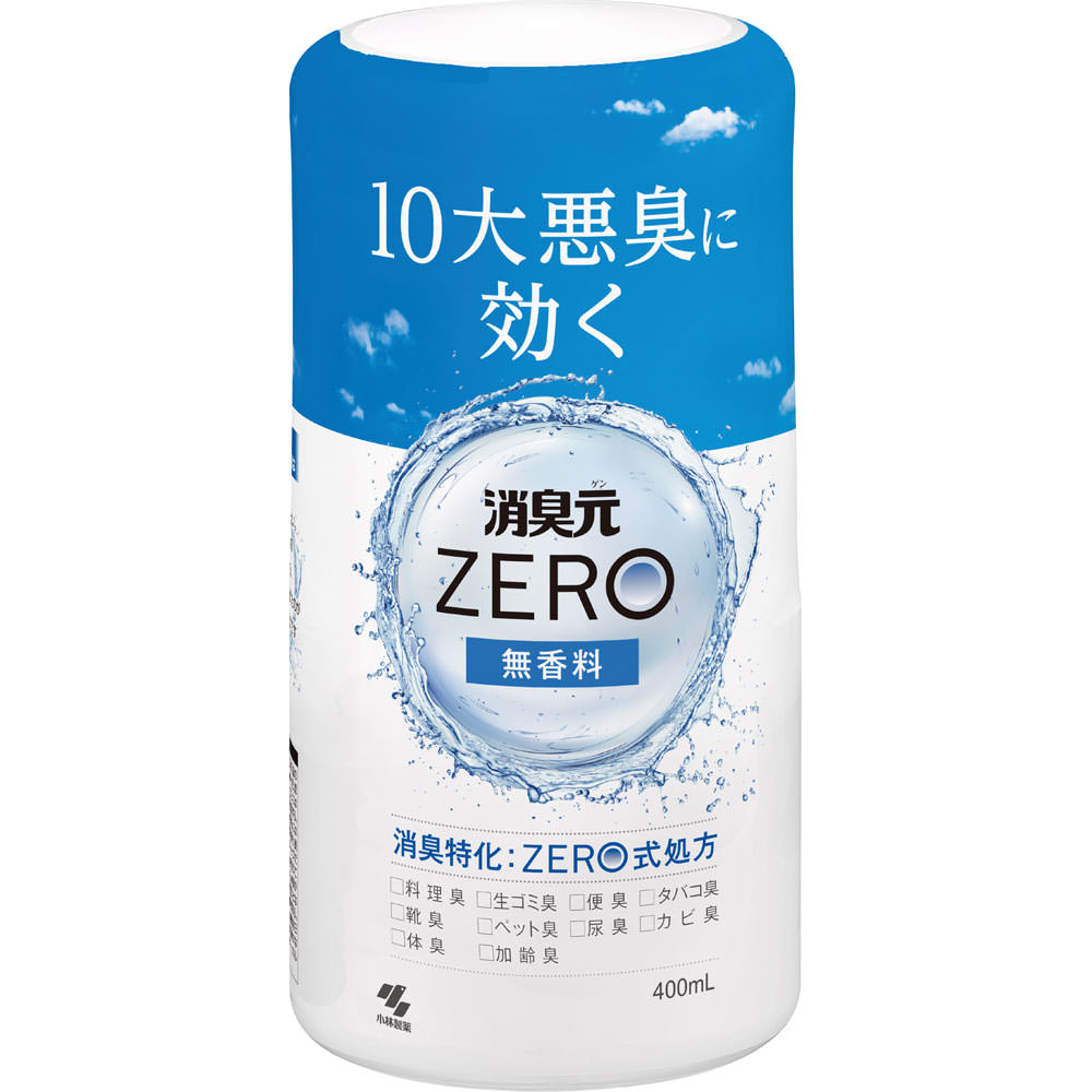 消臭元ＺＥＲＯ　無香料 ４００ｍｌ 小林製薬