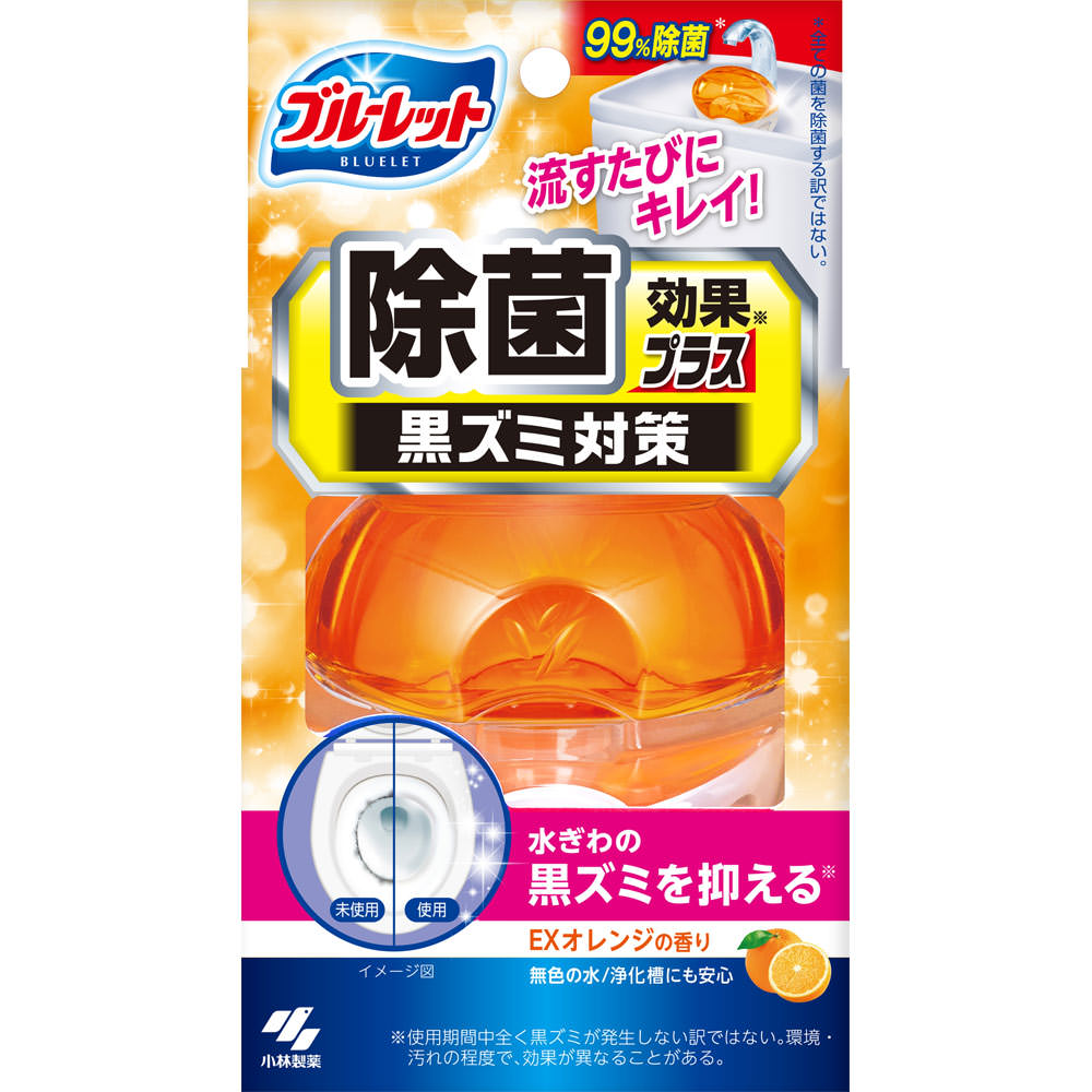 液体ブルーレットおくだけ除菌効果プラス　ＥＸオレンジ ６７ｍｌ 小林製薬