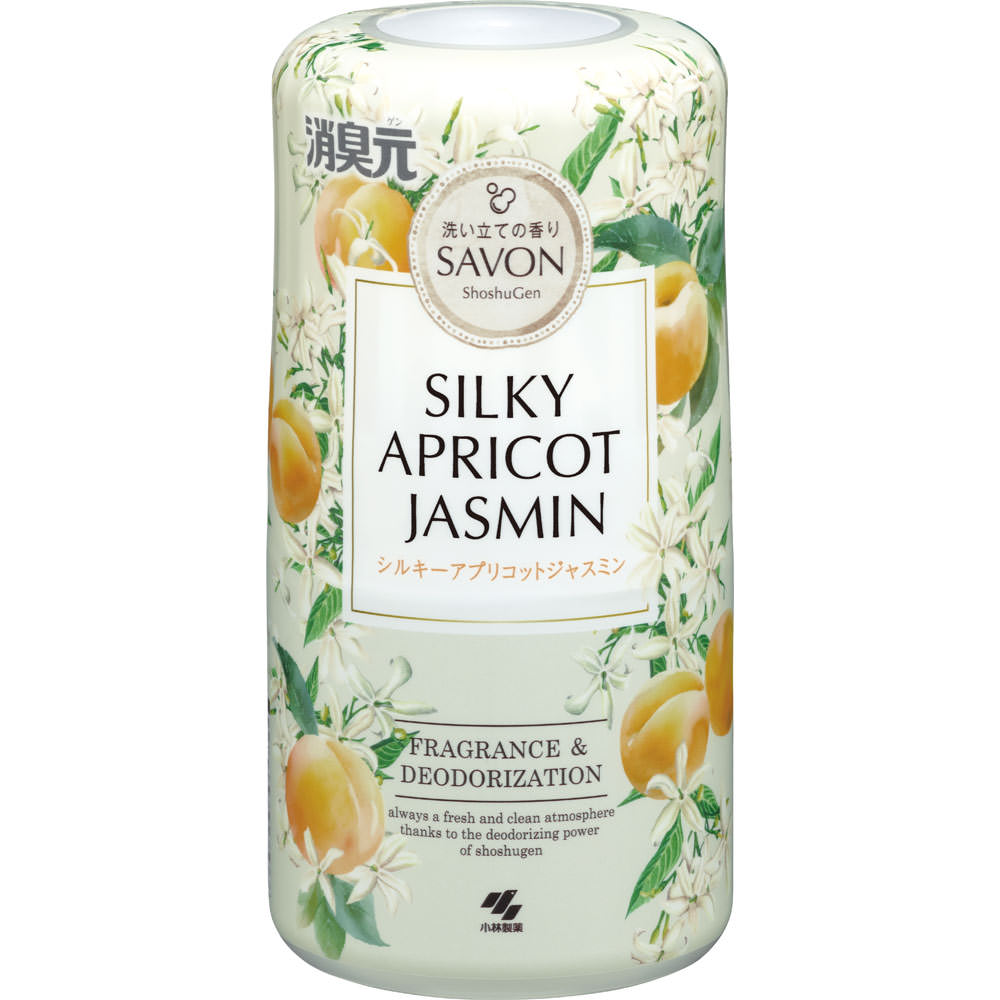 消臭元ＳＡＶＯＮ　シルキーアプリコットジャスミン ４００ｍｌ 小林製薬