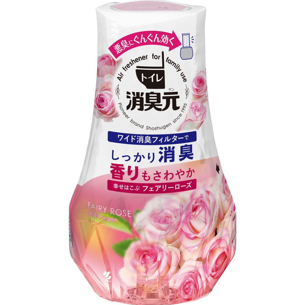 トイレの消臭元　幸せはこぶフェアリーローズ ４００ｍｌ 小林製薬