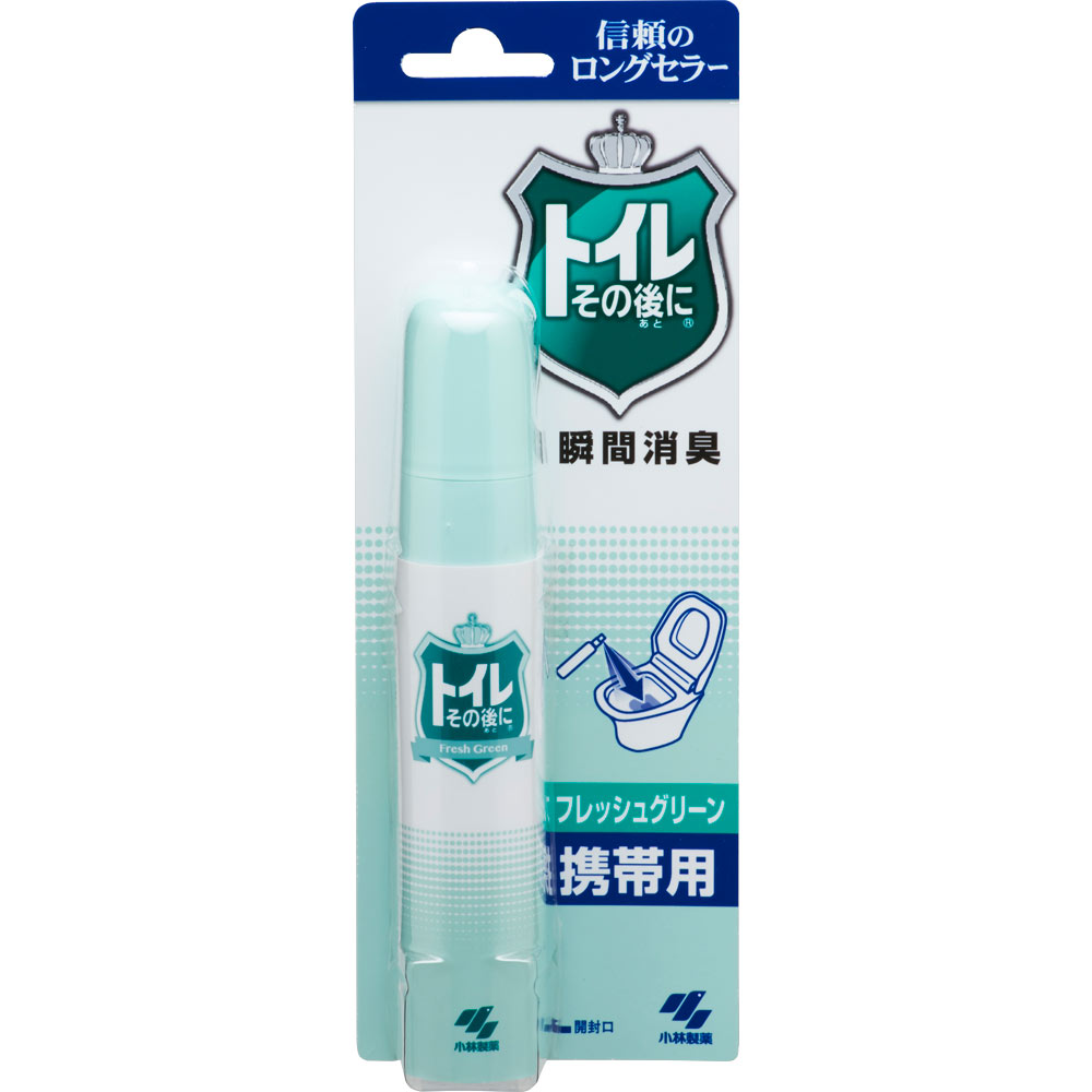 トイレその後に 携帯用 フレッシュグリーン ２３ｍｌ 小林製薬