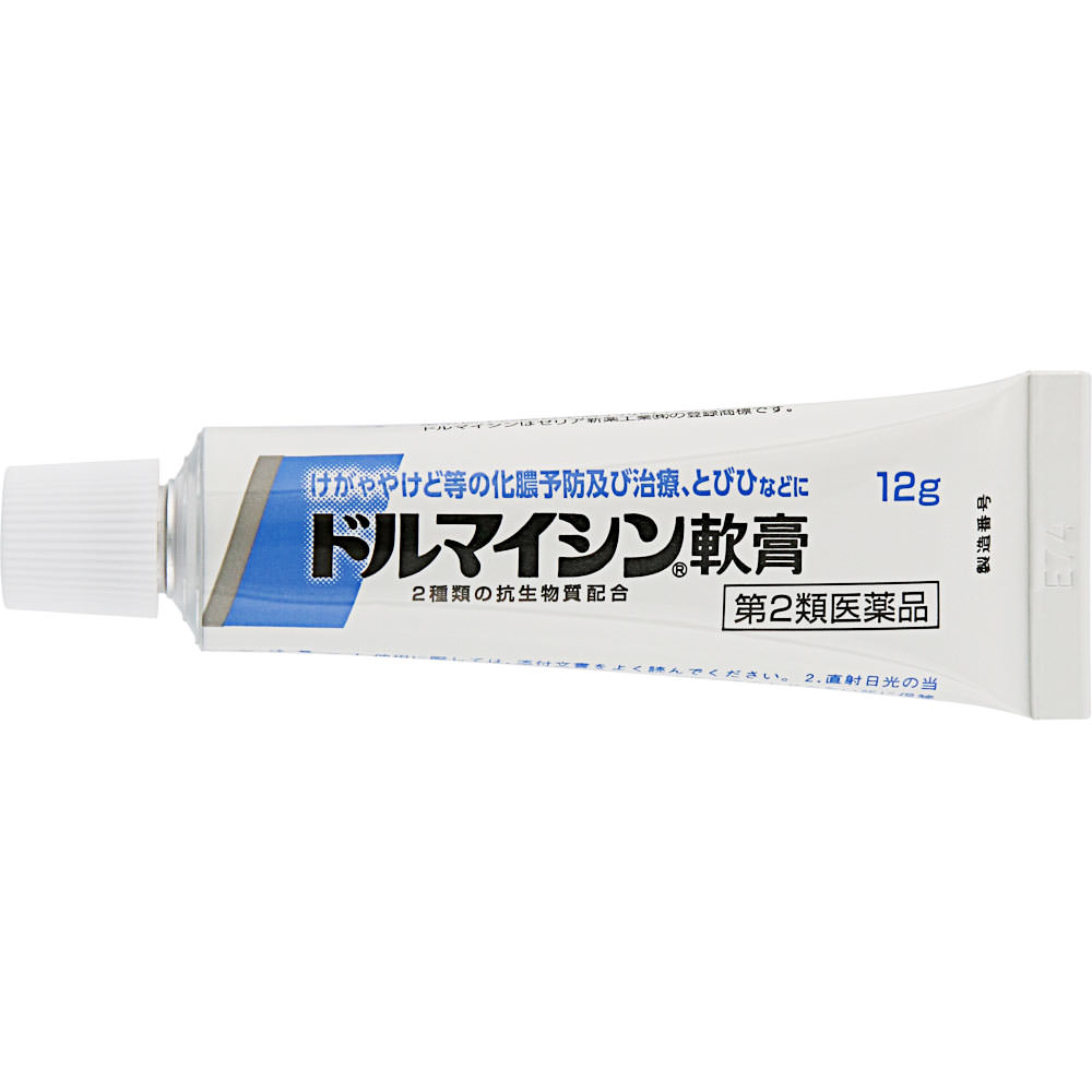MK ドルマイシン軟膏 １２ｇ ゼリア新薬工業 【第2類医薬品】