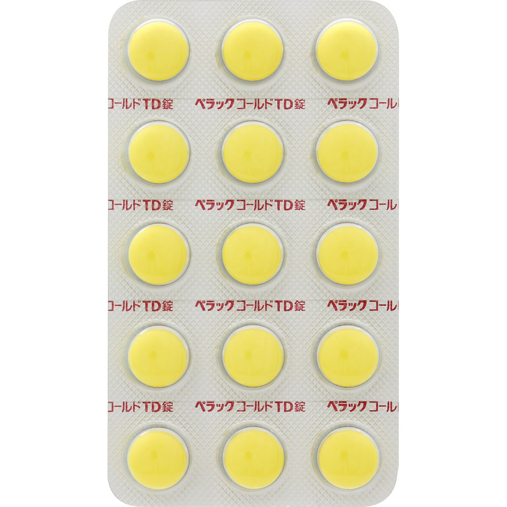 ペラックコールドTD錠 ３０Ｔ 第一三共ヘルスケア 【指定第2類医薬品】
