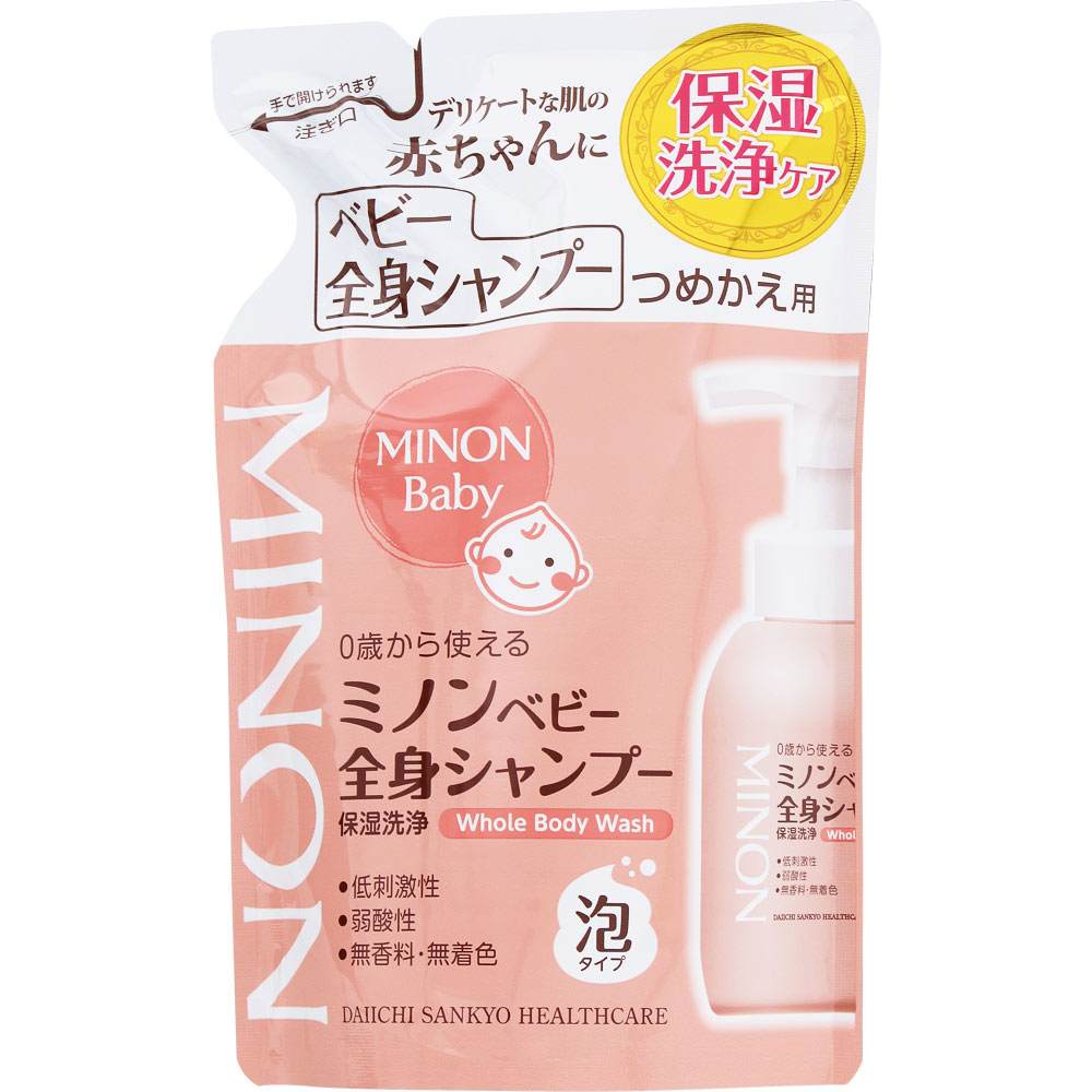 ミノン ベビー全身シャンプー つめかえ用 ３００ｍｌ 第一三共ヘルスケア