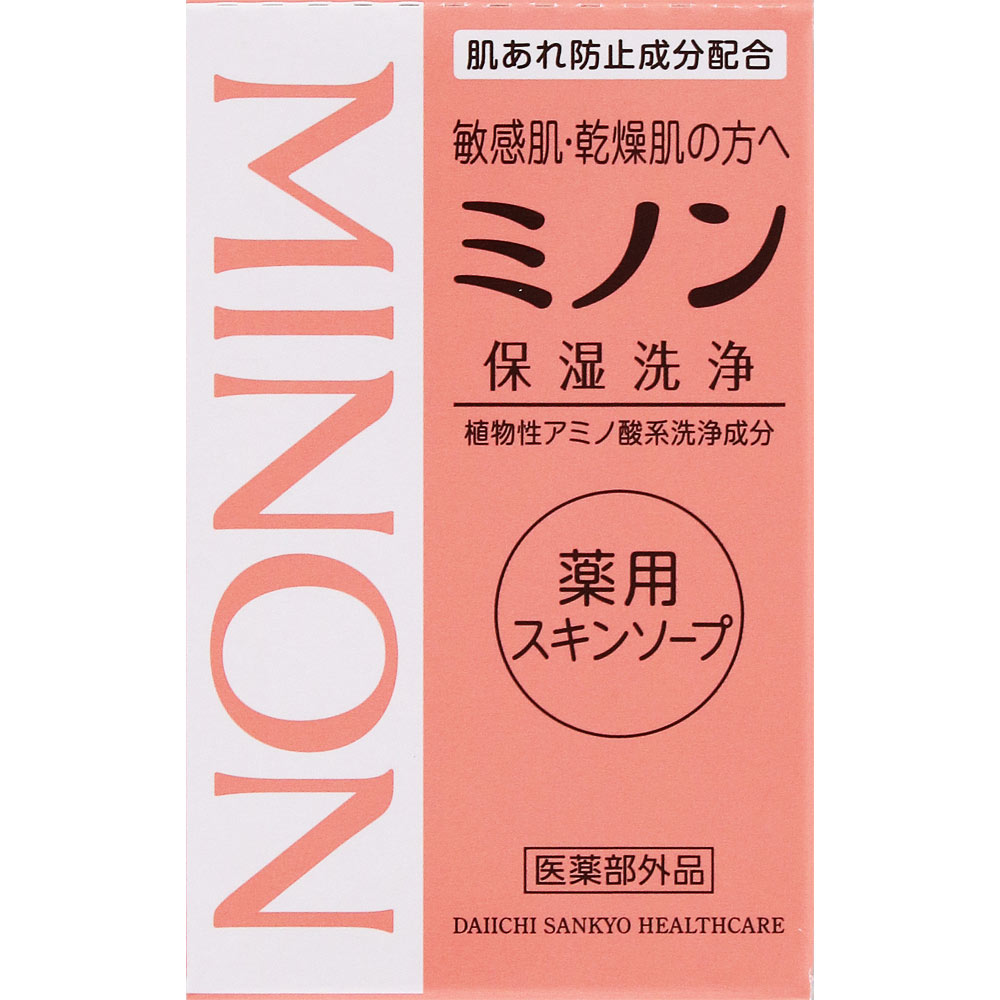 ミノン 薬用スキンソープ ８０ｇ 第一三共ヘルスケア (医薬部外品)