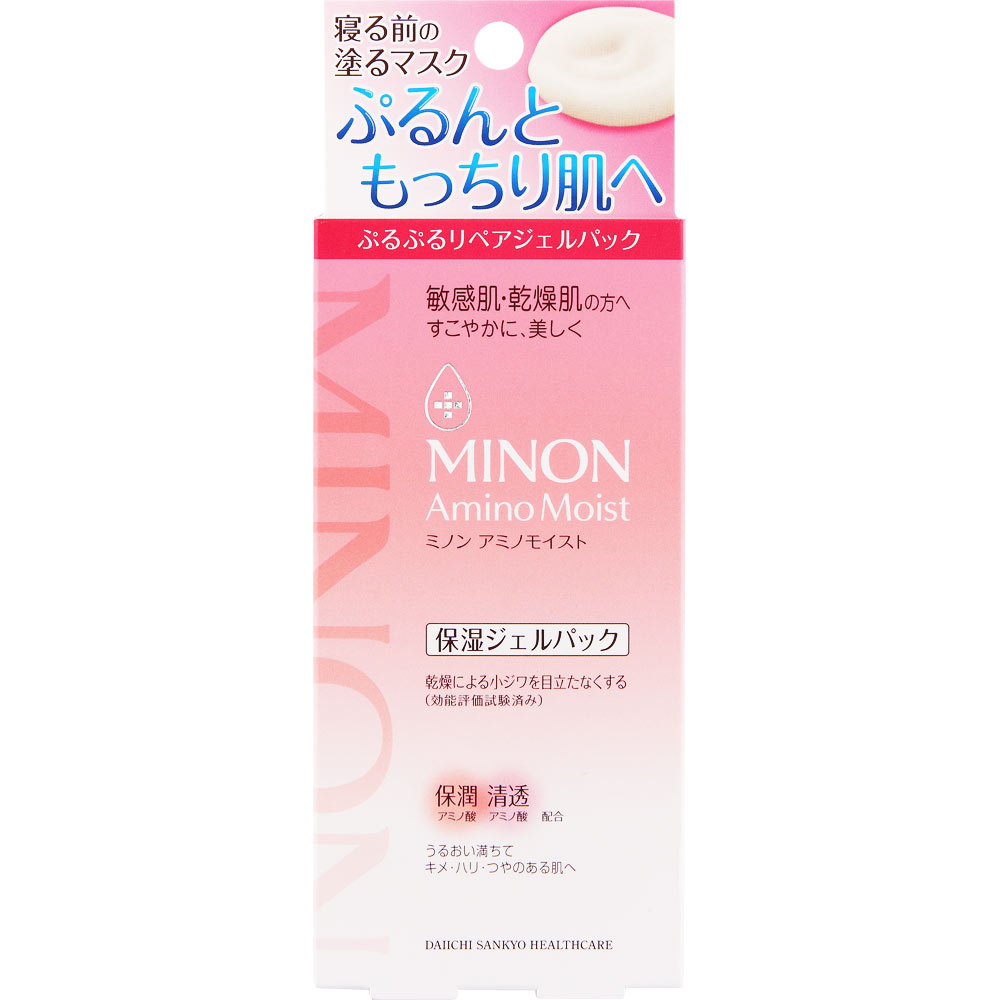 第一三共ヘルスケア ミノンアミノモイストぷるぷるリペアジェルパック ６０ｇ