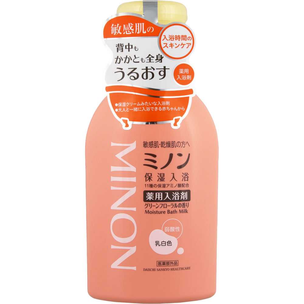 ミノン薬用保湿入浴剤 ４８０ｇ 第一三共ヘルスケア (医薬部外品)