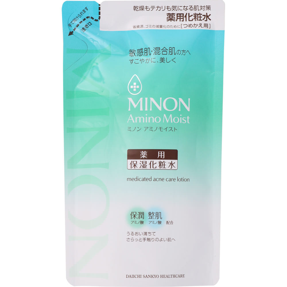 第一三共ヘルスケア ミノン アミノモイスト 薬用アクネケア ローション　詰替 １３０ｍｌ (医薬部外品)