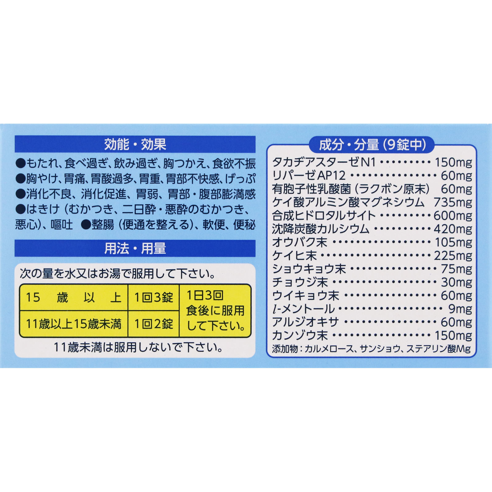 第一三共胃腸薬プラス錠剤 | マツキヨココカラオンラインストア