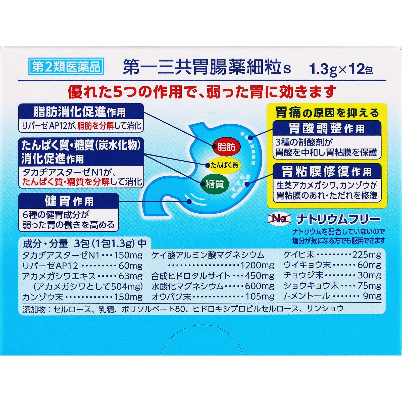 第一三共胃腸薬細粒ｓ １２包 第一三共 【第2類医薬品】