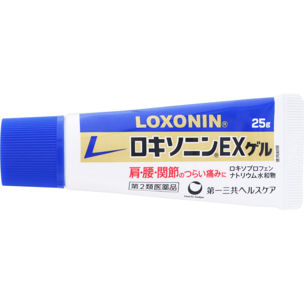 ロキソニンＥＸゲル ２５ｇ 第一三共ヘルスケア 【第2類医薬品】