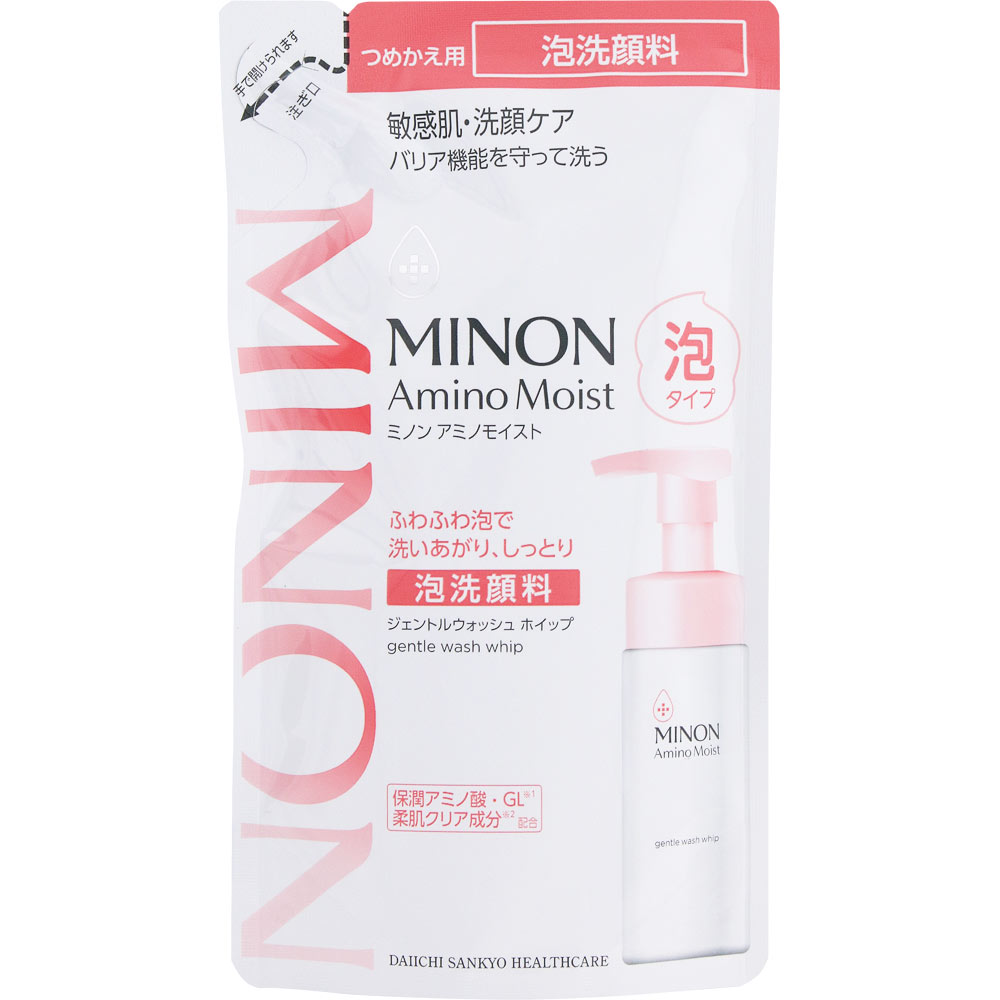 ミノンアミノモイストジェントルウォッシュホイップ替 １３０ｍｌ 第一三共ヘルスケア