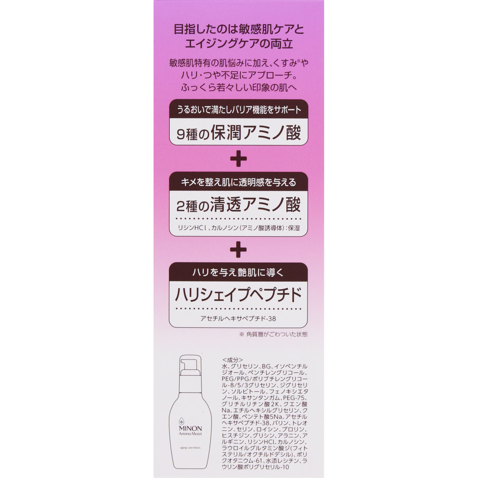 ミノンＡＭエイジングケアローション １５０ｍｌ 第一三共ヘルスケア