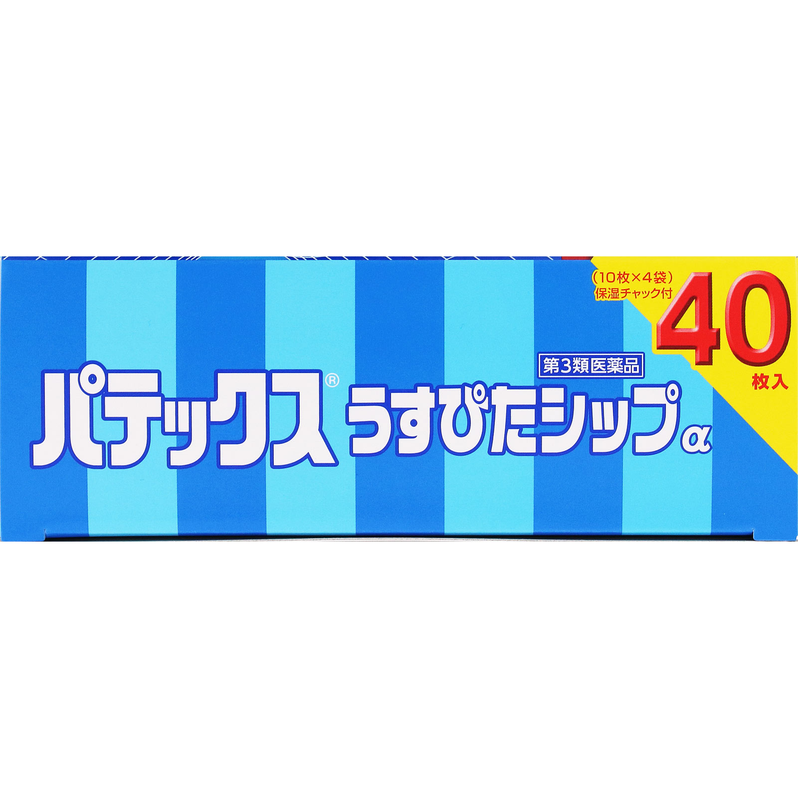 パテックスうすぴたシップα 40枚 第一三共ヘルスケア 【第3類医薬品】